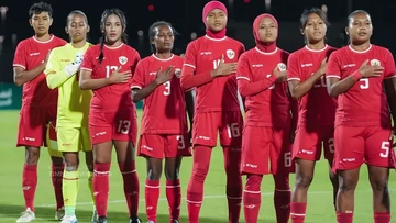 Skuad Timnas Putri Indonesia di Kualifikasi Piala Asia
