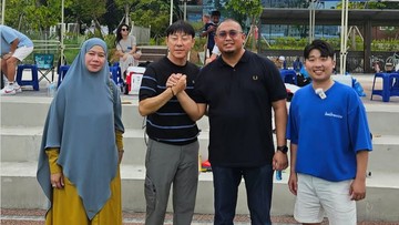 Andre Rosiade Berjumpa Shin Tae-yong di Korsel