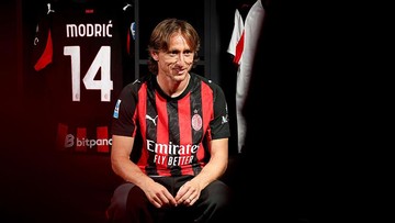 Modric di Milan Sudah Istimewa Sejak Latihan