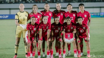 Ranking FIFA Timnas Putri: Indonesia 4 Terbawah