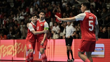 Timnas Futsal Indonesia Libas Belanda 5-1
