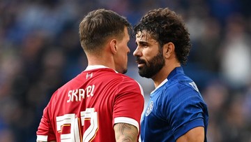 Diego Costa Ribut dengan Martin Skrtel di Laga Amal