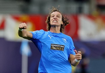 David Luiz Jadi Pemeran Tertua Kedua yang Bikin Gol