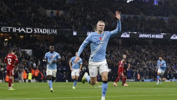 Laga Man City vs Liverpool: Haaland Cs Unggul 3-0