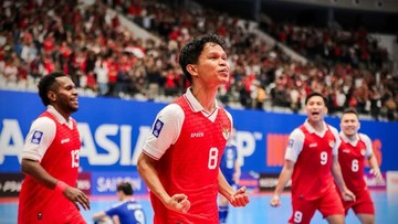 Final Piala Asia Futsal: Ngeri, Indonesia Ungguli Iran 3-1