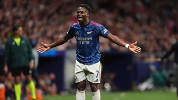 Bukayo Saka Menikmati Keriuhan Suporter