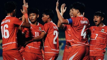 Indonesia Vs China di Piala Asia U-17 2026