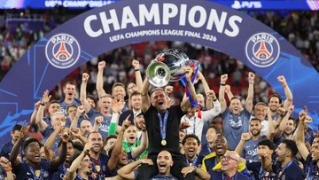 Pertahankan Gelar Liga Champions, PSG Ikuti Jejak