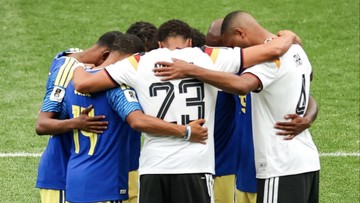 Pemain Jerman dan Curacao Doa Berbarengan Usai Bertanding