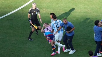 De la Fuente Sedih Lihat Kelakuan Pemeran Argentina