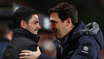 Arteta Tidak Gentar Hadapi Perang Bintang Manajer