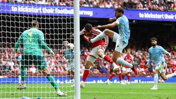 Man City Dihajar Arsenal