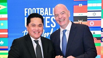 PSSI Ikrarkan Dukungan ke Gianni Infantino